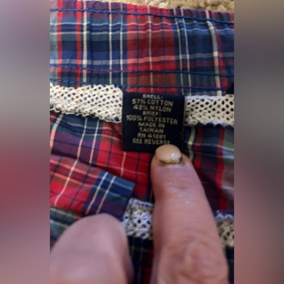 Polo Sport Ralph Lauren Swim Shorts Trunks Men’s Large Plaid Blue Mul… - Picture 5 of 9